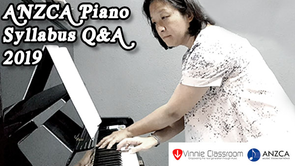 Anzca Piano Syllabus Q&A Session 2019