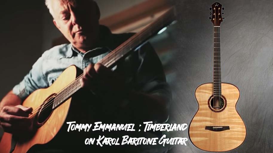 Tommy Emmanuel Timberland | New Song on a Baritone Guitar!