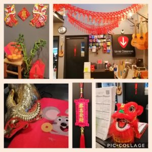 Chinese New Year decorations