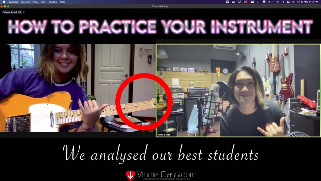 how to practice your instrument