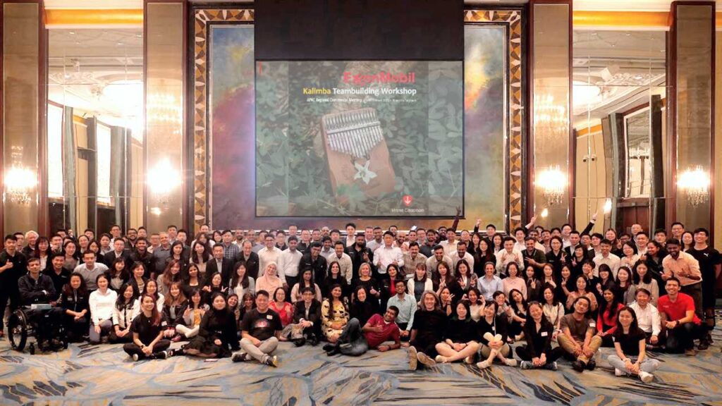 Kalimba Corporate Music Workshop Singapore