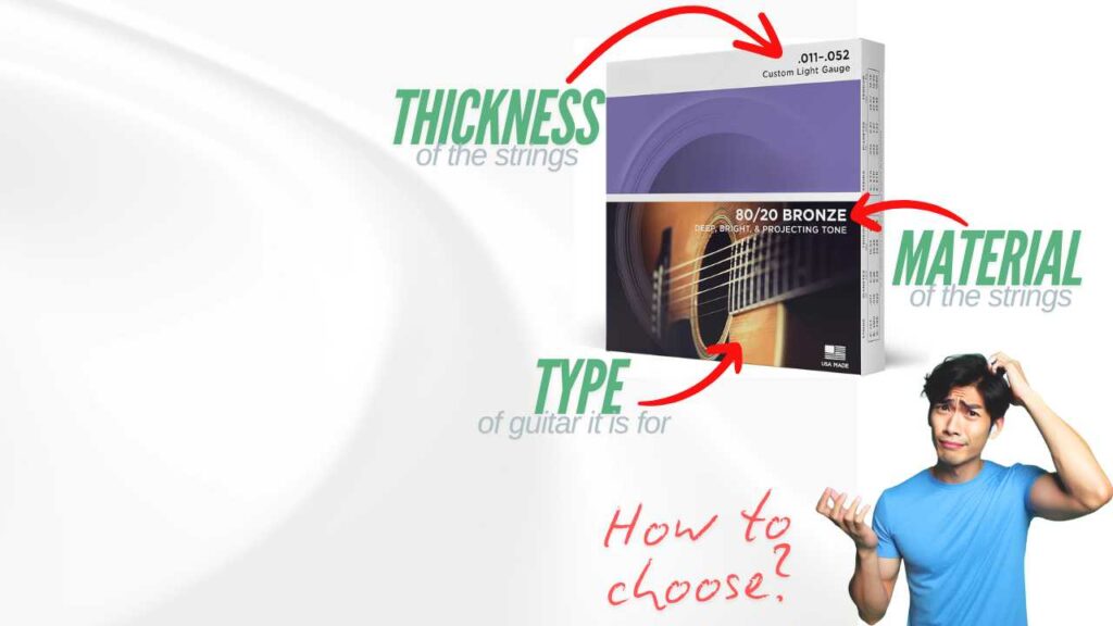 how to choose guitar strings