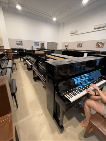 second-hand piano Singapore