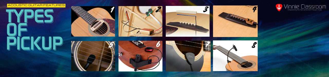 types of acoustic pickup