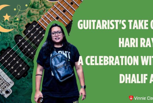Hari Raya with Dhalif Ali, a guitarist from Singapore