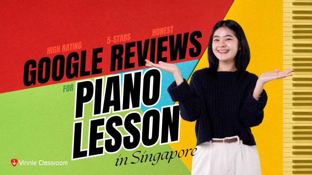 Piano lessons with good reviews in Singapore