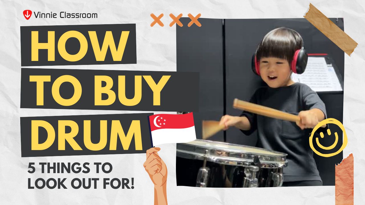 5 things to look out for when buying a drum set in Singapore