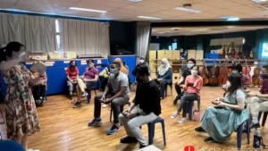 corporate music workshop